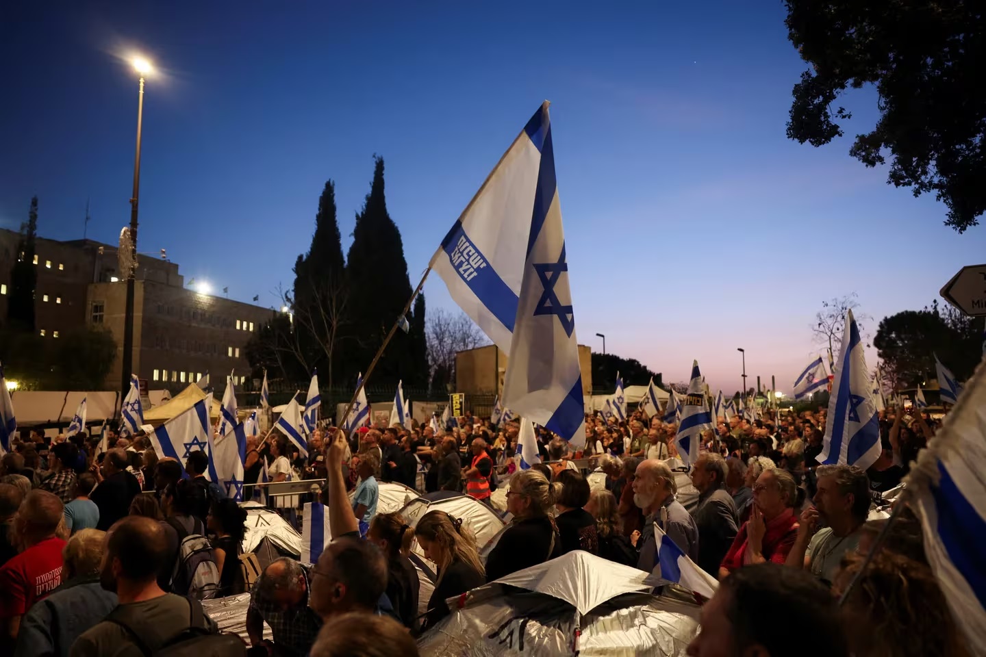 manifestacion israel