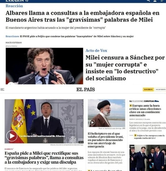 prensa española